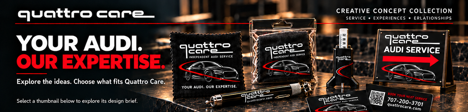 Quattro Care — Your Audi. Our Expertise.